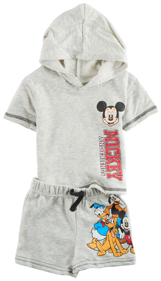 Thumbnail 1: Disney Disney Baby Boys 2 Pc Mickey & Friends Shorts Set 