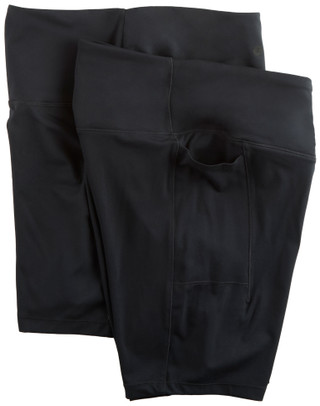 Thumbnail 2: Danskin Danskin Womens 2 Pk Bike Shorts Set 