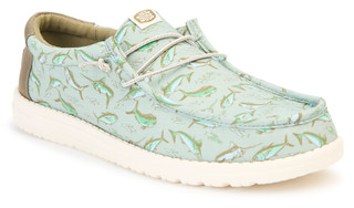 Thumbnail 1: Hey Dude Hey Dude Mens Wally Saltwater Fish Casual Sport Shoes 