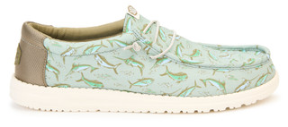 Thumbnail 2: Hey Dude Hey Dude Mens Wally Saltwater Fish Casual Sport Shoes 