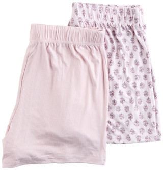 Thumbnail 2: Tahari Tahari Womens 2 Pk Print Sleep Shorts 