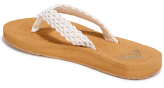 Thumbnail 3: ROXY Roxy Womens Porto V Flip-Flop Sandals 