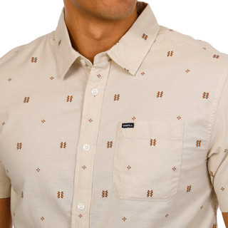 Thumbnail 3: O'Neill O'Neill Mens Short Sleeve Shield Dobby Button Down Shirt 