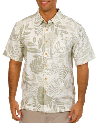 Thumbnail 1: Quiksilver Quiksilver Waterman Mens Short Sleeve Button Down Shirt 