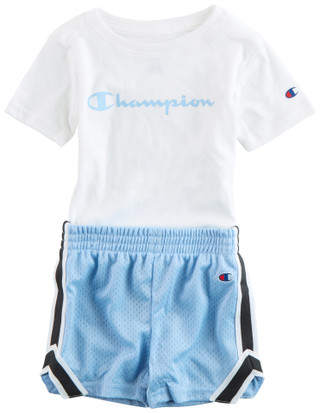 Thumbnail 1: Champion Champion Baby Boys 2 Pc Logo Shorts Set 