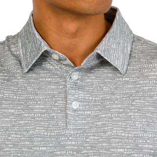Thumbnail 2: Anglr Anglr Mens Short Sleeve Print Polo 