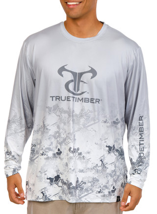 Thumbnail 1: TRUE TIMBER True Timber Mens Sublimated Long Sleeve Fishing Shirt 