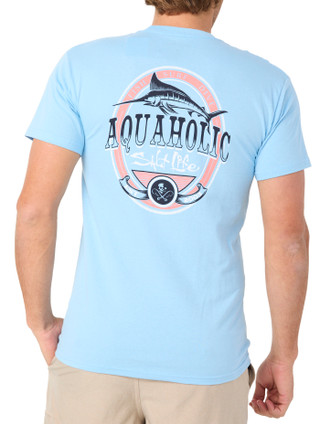 Thumbnail 2: Salt Life Salt Life Mens Ocean Hooked Short Sleeve Tee 