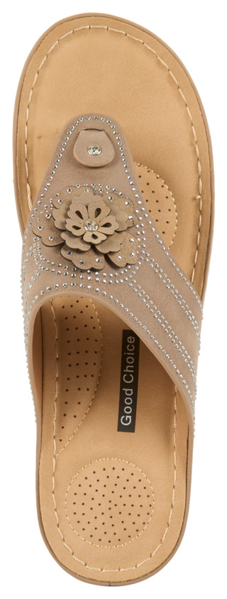 Thumbnail 4: GOOD CHOICE Good Choice Womens Cora Wedge Sandals 