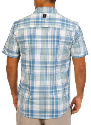 Thumbnail 2: Wrangler ATG Wrangler ATG Mens Short Sleeve Plaid Button Down Shirt 