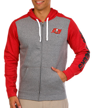 Thumbnail 1: Tampa Bay Buccaneers Tampa Bay Buccaneers Mens Fleece Zip Up Jacket 