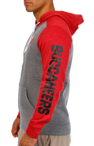 Thumbnail 3: Tampa Bay Buccaneers Tampa Bay Buccaneers Mens Fleece Zip Up Jacket 