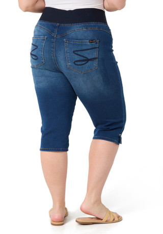 Thumbnail 3: SEVEN7 Seven7 Plus Ultra High Rise Over the Knee Skimmer Jeans 