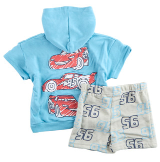 Thumbnail 2: Disney Disney Baby Boys 2 Pc Lightning McQueen Shorts Set 