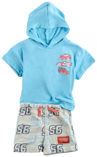 Thumbnail 1: Disney Disney Baby Boys 2 Pc Lightning McQueen Shorts Set 