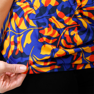 Thumbnail 4: ZAC AND RACHEL Zac and Rachel Womens Sleeveless Palm Drape Neck Top 