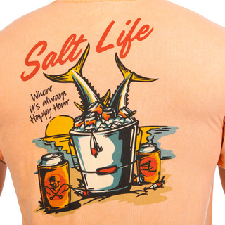 Thumbnail 2: Salt Life Salt Life Mens Kick Back Beach Short Sleeve Tee 