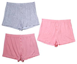 Thumbnail 1: Tahari Tahari Womens 3 Pk Pajama Shorts 
