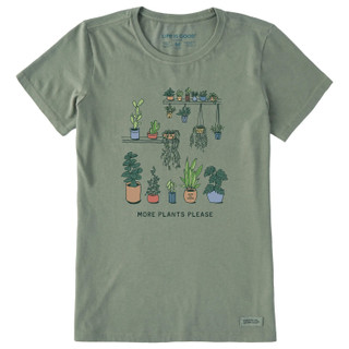Thumbnail 1: Life is Good Life is Good Womens More Plants Crusher Short Sleeve Tee 