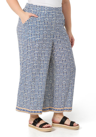 Thumbnail 2: MAX STUDIO Max Studio Plus Crop Print Pants 