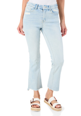 Thumbnail 1: Flying Monkey Juniors Frayed Skinny Jeans 
