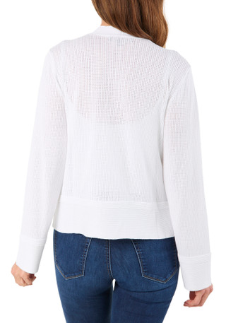 Thumbnail 2: ADRIENNE VITTADINI Women's Pin-Dot Knit Cardigan 