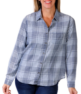 Thumbnail 1: FLAG AND ANTHEM Flag & Anthem Womens Long Sleeve Kimball Classic Shirt 