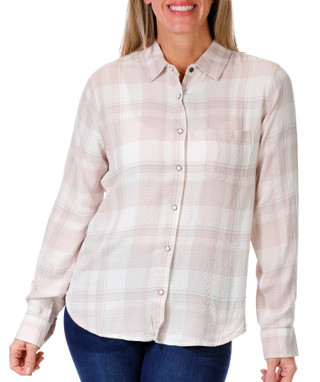 Thumbnail 1: FLAG AND ANTHEM Flag & Anthem Womens Long Sleeve Mallard Woven Shirt 