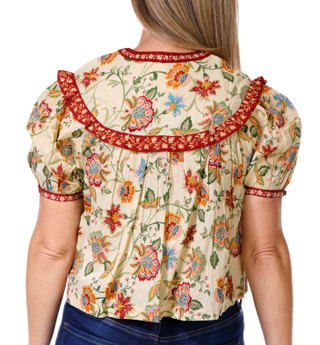 Thumbnail 3: BILA 77 Bila 77 Womens Short Sleeve Kenya Top 