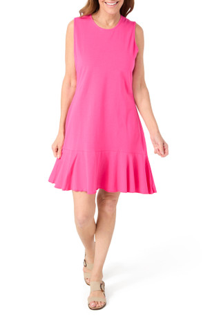 Thumbnail 1: ANA CLARE Ana Clare Womens Sleeveless Solid Flounce Dress 