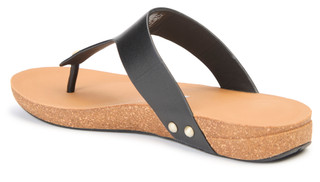 Thumbnail 4: Fitflop Fitflop Womens iQushion Leather Toe Post Sandals 
