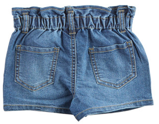 Thumbnail 2: Squeeze Squeeze Little Girls Floral Denim Skort 
