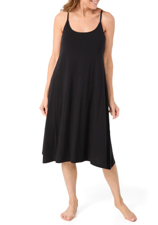Thumbnail 1: Hue Hue Womens Easy Breezy Sleeveless Lounge Sleep Nightgown 