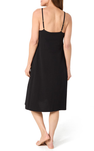 Thumbnail 3: Hue Hue Womens Easy Breezy Sleeveless Lounge Sleep Nightgown 