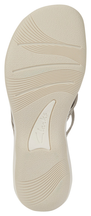 Thumbnail 3: Clarks Clarks Womens Cloudsteppers Breeze Gem Flip Flop Sandals 