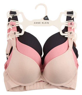 Thumbnail 1: ANNE KLEIN Anne Klein Womens 3 Pk T-Shirt Bras 