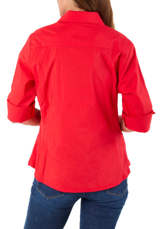 Thumbnail 2: Zac & Rachel Women's Solid Button Down Top 