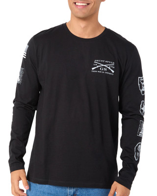 Thumbnail 1: GRUNT STYLE Grunt Style Mens Long Sleeve Patch Shirt 