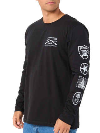 Thumbnail 3: GRUNT STYLE Grunt Style Mens Long Sleeve Patch Shirt 