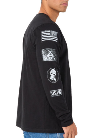 Thumbnail 4: GRUNT STYLE Grunt Style Mens Long Sleeve Patch Shirt 