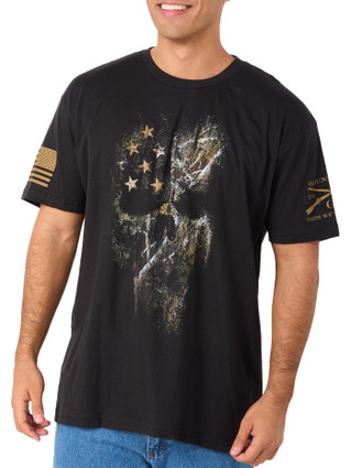 Thumbnail 1: GRUNT STYLE Grunt Style Mens Camo Skull Graphic T-Shirt 