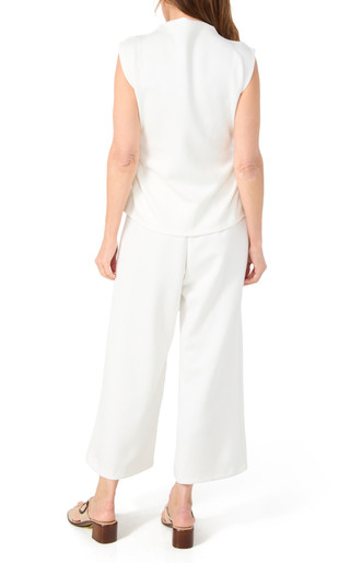 Thumbnail 2: TRUTH Truth Womens 2 Pc Sleeveless Scuba Cropped Pants Set 