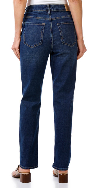 Thumbnail 2: SEVEN7 Seven7 Womens Vintage High Rise Straight Jeans 