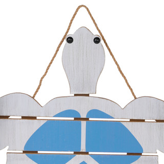Thumbnail 2: JD Yeatts JD Yeatts 28 in Wood Slat Turtle Sign Wall Art Decor 