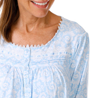 Thumbnail 3: Sophie B Sophie B Womens Paisley Sleepshirt Nightgown 