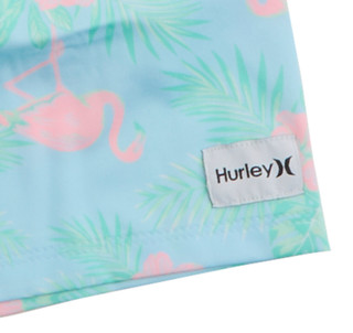 Thumbnail 3: Hurley Hurley Big Boys Tropical Flamingo Board Shorts 