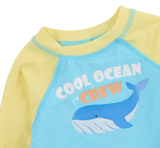 Thumbnail 3: Floatimini Floatimini Toddler Boys 2 Pc Sea Creature Swimsuit 