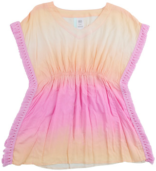 Thumbnail 1: Breaking Waves Breaking Waves Big Girls Ombre Caftan Cover Up 