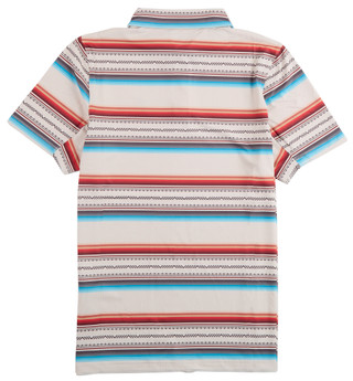 Thumbnail 2: Hooey Hooey Mens Short Sleeve Weekender Serape Pattern Polo Shirt 