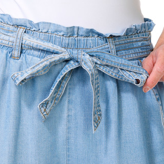 Thumbnail 2: T. Tahari T. Tahari Petite Tencel Waist Tie Ankle Pull On Pants 